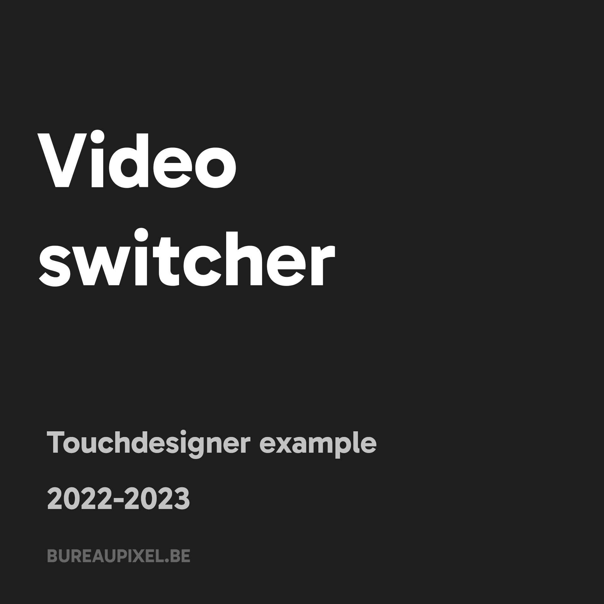 video switch